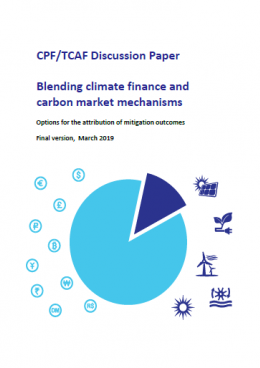 Blending Climate Finance and Carbon Markets Mechanisms 